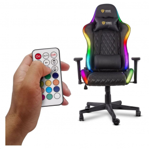 Yenkee STARDUST gamer szék fekete (YGC 300RGB)